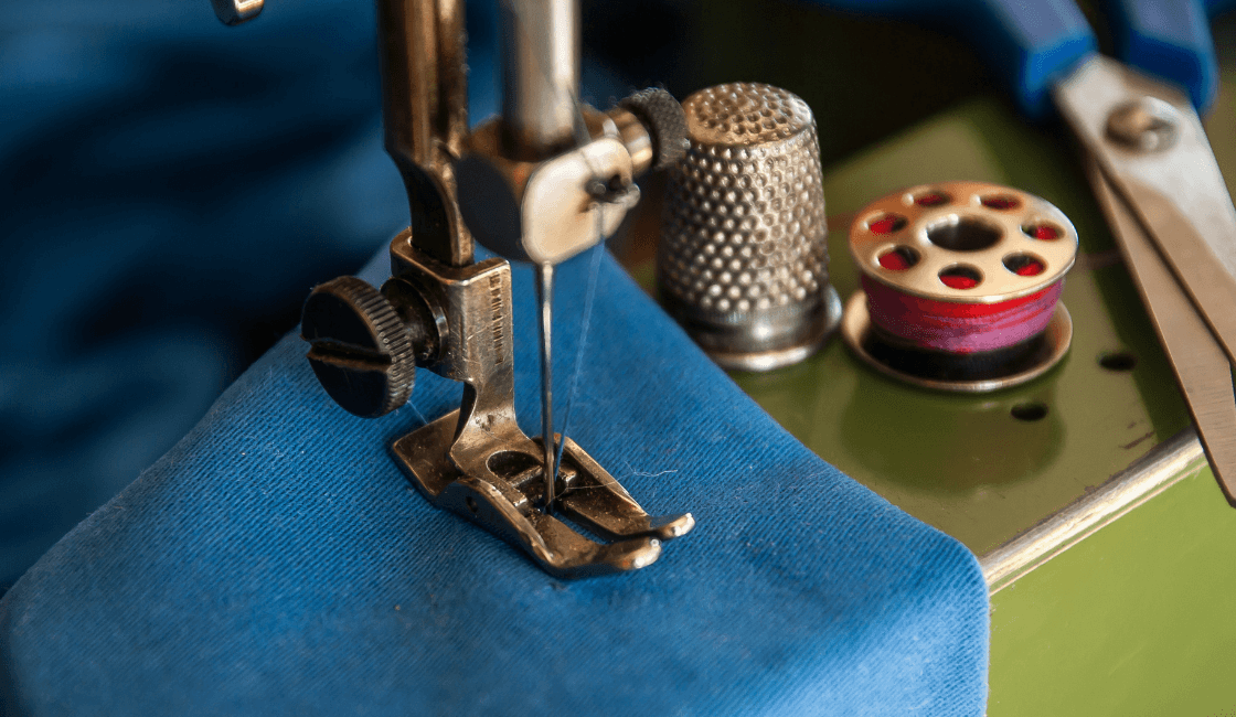maquina de coser lencería puntada directa